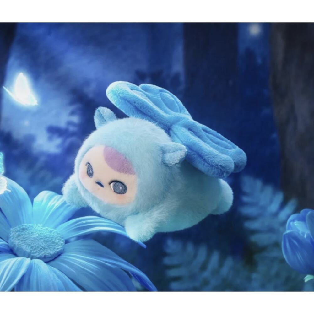 Genuine Pop Mart Pucky Flying Babies Butterfly Plush Charm Toy - New, Open Box